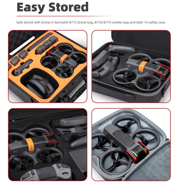 For DJI Avata 2 Sunnylife Gimbal Aluminum Anti-collision Bumper (Black) - free shipping - PMC Jewellery - Order now!