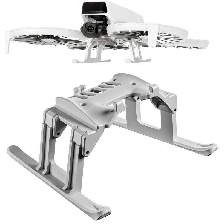 For DJI Flip STARTRC Folding Anti-fall Anti-dirt Heightened Landing Gear Training Rack (Grey)