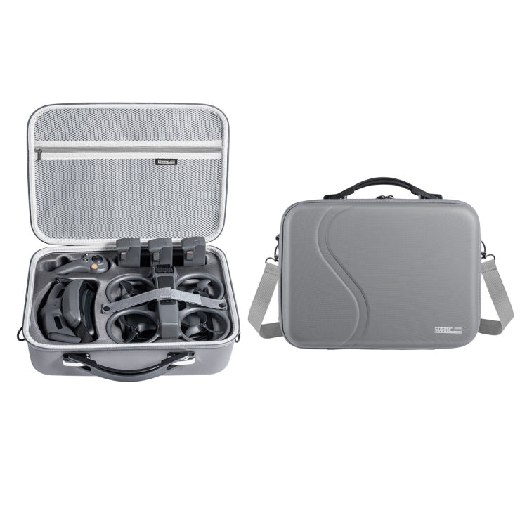 For DJI Avata 2 STARTRC WP2 Drone Handbag Messenger Storage Bag (Light Grey) - free shipping - PMC Jewellery - Order now!
