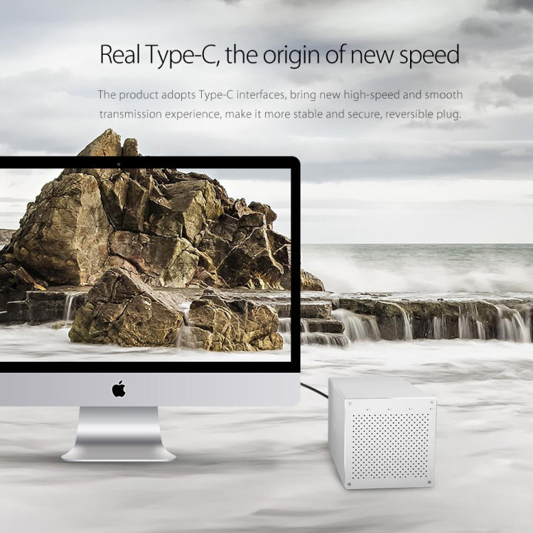 ORICO Honeycomb Series WS500C3 SATA 3.5 inch USB-C / Type-C 5 Bays Aluminum Alloy HDD / SSD Enclosure, The Maximum Support Capacity: 50TB - HDD Enclosure by ORICO | Online Shopping South Africa | PMC Jewellery | Buy Now Pay Later Mobicred