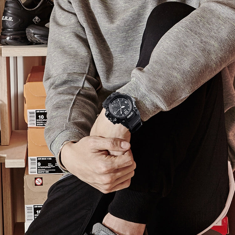 SKMEI 1155B Multifunctional Men Outdoor Sports Noctilucent Waterproof Large Dial Wrist Watch(Black) - free shipping - PMC TechLife - Order now!