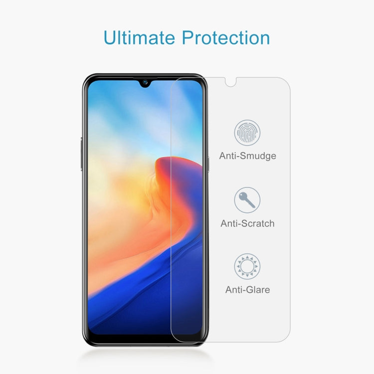 For Blackview A80 / A80s 10 PCS 0.26mm 9H 2.5D Tempered Glass Film