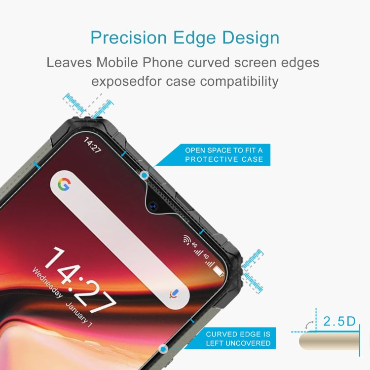 For Ulefone Armor 7 50 PCS 0.26mm 9H 2.5D Tempered Glass Film