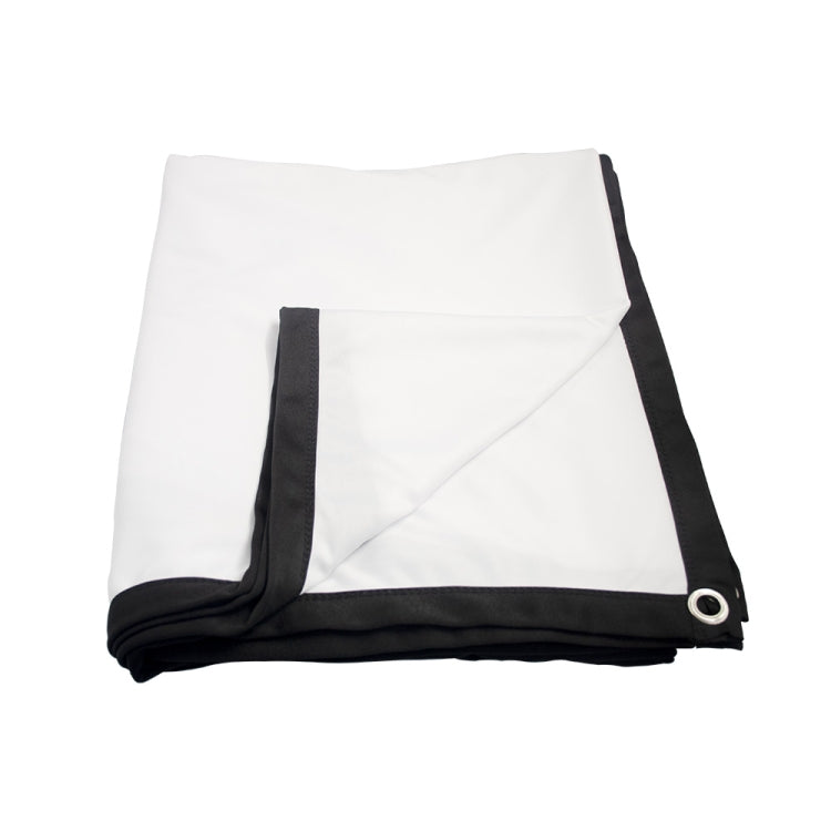 Folding Milk Silk Polyester Projector Film Curtain, Size:84 inch (16:9) Projection Area: 186 x 105cm