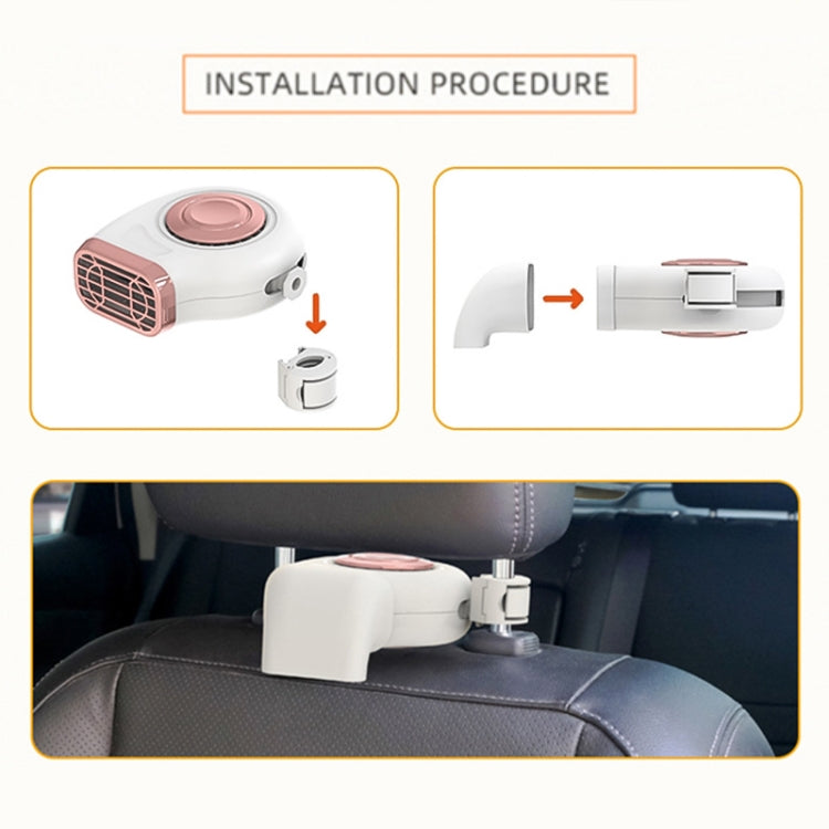 Portable Car Dashboard + Seat Hanging Electric Heater Winter Defroster, Voltage:24V(Black) - Heating & Fans by PMC Jewellery | Online Shopping South Africa | PMC Jewellery | Buy Now Pay Later Mobicred
