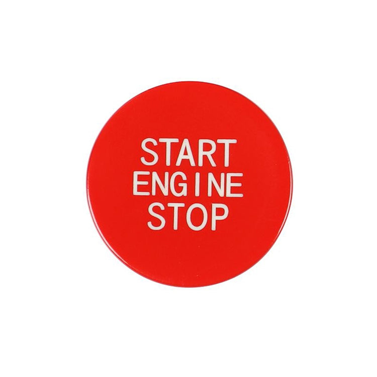 Car Carbon Fiber One-button Start Decorative Sticker for BMW 3 Series / G20 / G05 / G06 / G07 / G14 / G29 / F40 / F44(Red)