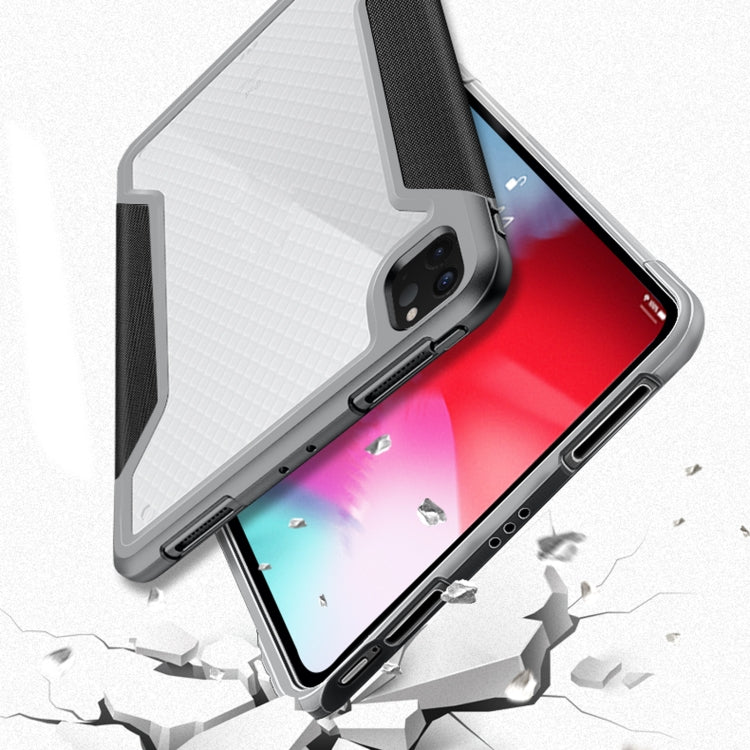 Mutural Yagao Series PC Horizontal Flip Leather Case with Holder & Pen Slot For iPad Air 2022 / 2020 10.9(Blue) - free shipping - PMC Jewellery - Order now!