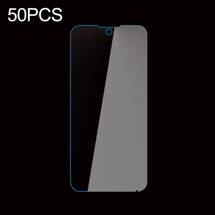For Doogee S59 Pro 50 PCS 0.26mm 9H 2.5D Tempered Glass Film