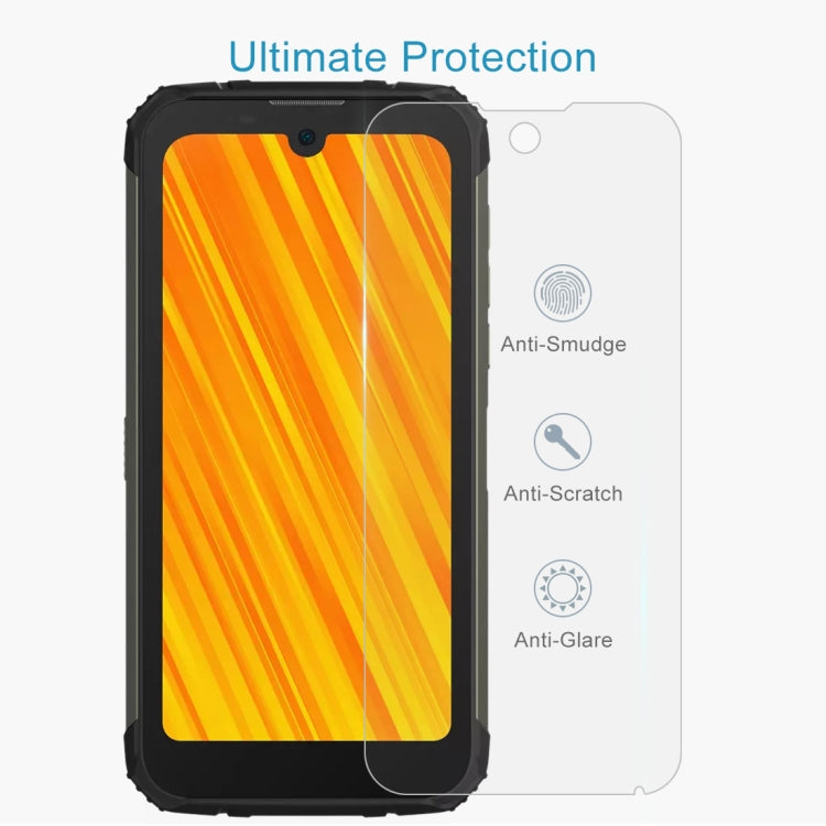 For Doogee S59 Pro 50 PCS 0.26mm 9H 2.5D Tempered Glass Film