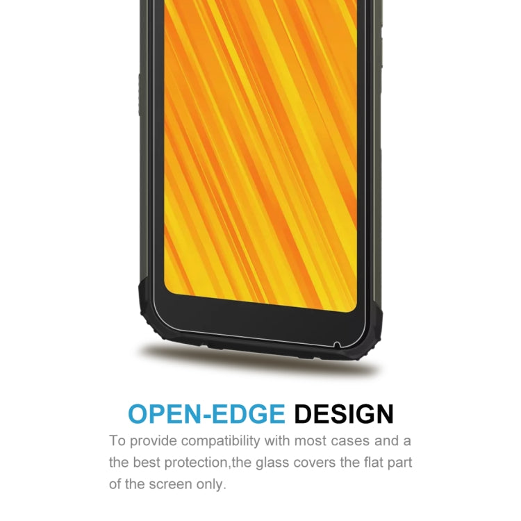 For Doogee S59 Pro 50 PCS 0.26mm 9H 2.5D Tempered Glass Film