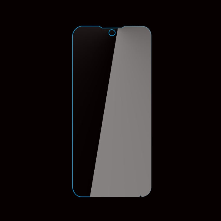 For Doogee S59 50 PCS 0.26mm 9H 2.5D Tempered Glass Film