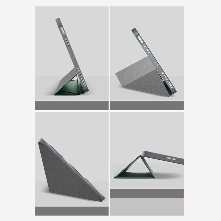 For iPad Pro 11 2022 / 2021 / 2020 Mutural Multi-fold Smart Leather Tablet Case(Red) - free shipping - PMC TechLife - Order now!