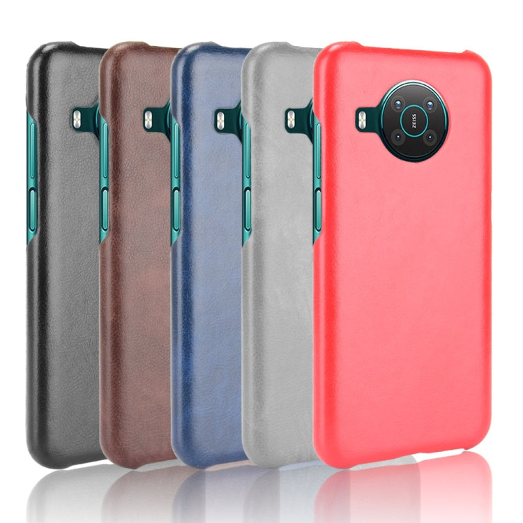 For Nokia X10 / X20 Shockproof Litchi Texture PC + PU Case(Brown) - free shipping - PMC TechLife - Order now!