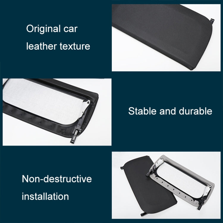Car Seat Rear Panel Storage Bag 5210 9173 669 for BMW 5 Series / 7 Series, Standard Version(Beige)