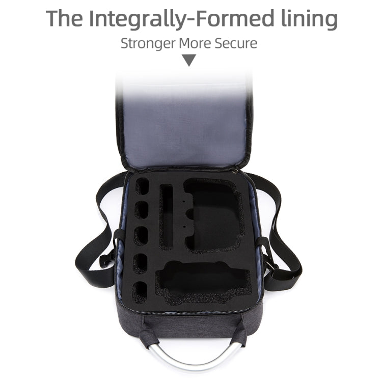 Shockproof Waterproof Single Shoulder Storage Bag Travel Carrying Cover Case Box for FIMI X8 mini(Black + Red Liner) - by PMC Jewellery | Online Shopping South Africa | PMC Jewellery | Buy Now Pay Later Mobicred