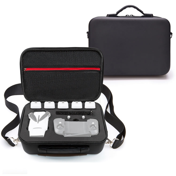 Single Shoulder Storage Bag Shockproof Waterproof Travel Carrying Cover Hard Case for FIMI X8 Mini(Black + Black Liner) - by PMC Jewellery | Online Shopping South Africa | PMC Jewellery | Buy Now Pay Later Mobicred
