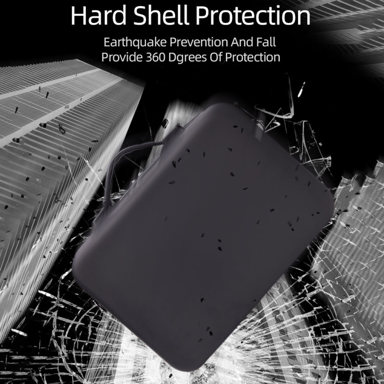 Single Shoulder Storage Bag Shockproof Waterproof Travel Carrying Cover Hard Case for FIMI X8 Mini(Black + Black Liner) - by PMC Jewellery | Online Shopping South Africa | PMC Jewellery | Buy Now Pay Later Mobicred