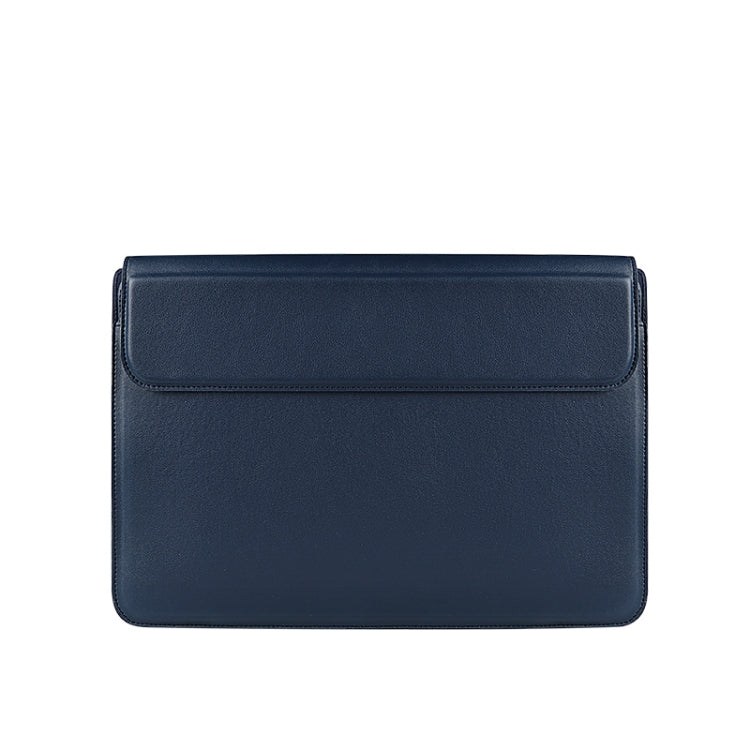 PU08 Multifunctional Notebook PU Liner Bag, Size:14.1-15.4 inch(Royal Blue)