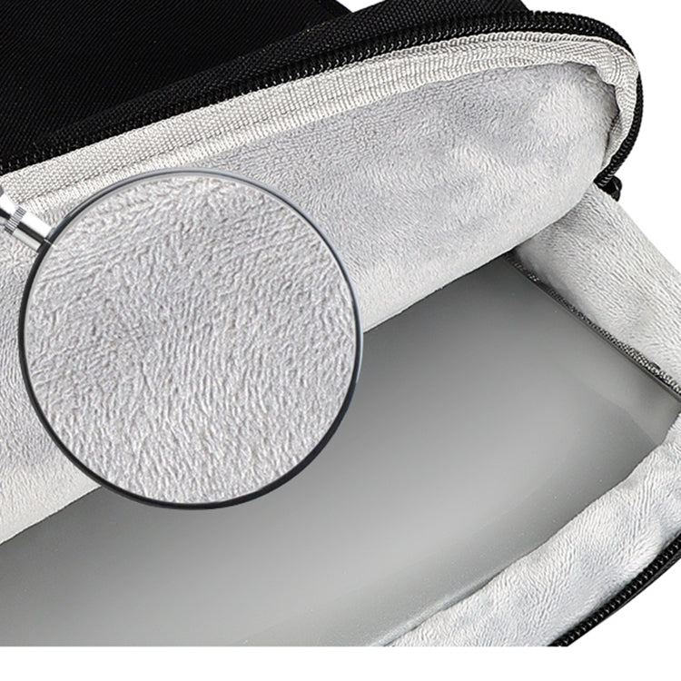 ST11 Polyester Thickened Laptop Bag with Detachable Shoulder Strap, Size:13.3 inch(Black)