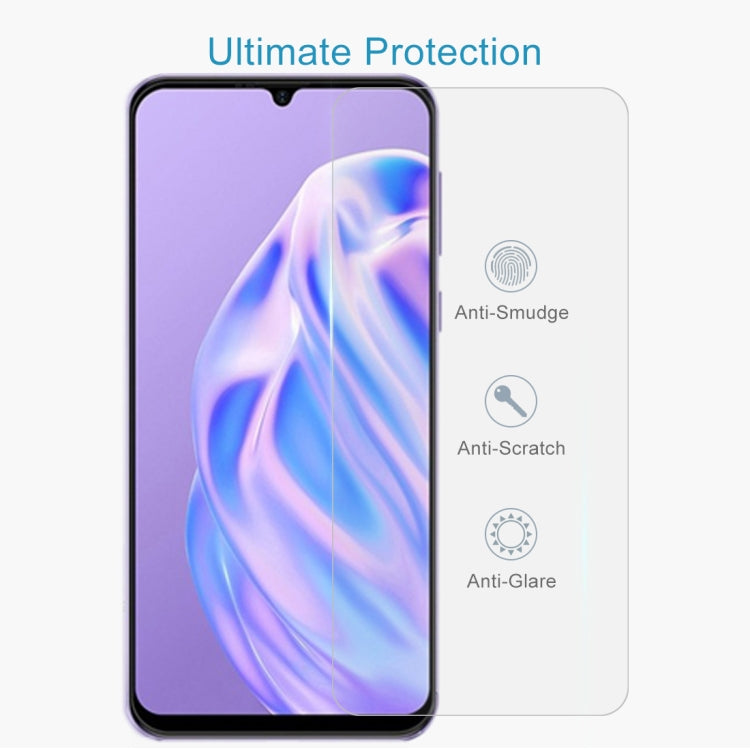 For Ulefone Note 6 50 PCS 0.26mm 9H 2.5D Tempered Glass Film
