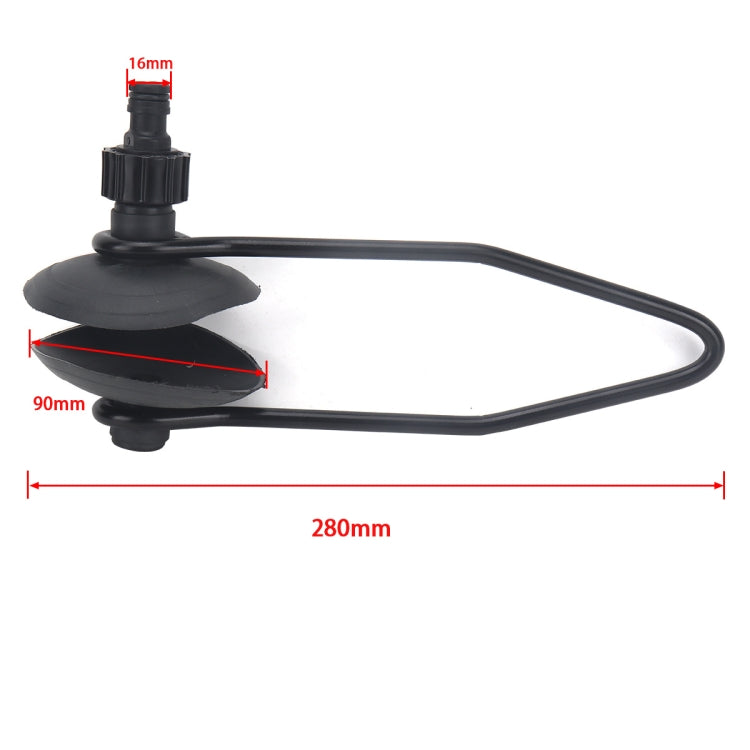 A5413 Marine Single Tube Round Head Motor Fresh Water Flusher Flushing Support Frame - Marine Accessories & Parts by PMC TechLife | Online Shopping South Africa | PMC TechLife | Buy Now Pay Later Mobicred