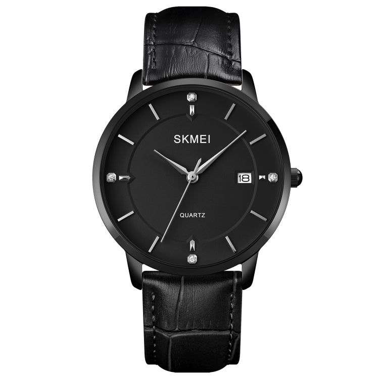 SKMEI 1801 Men Casual Calendar Quartz Watch(BLack)