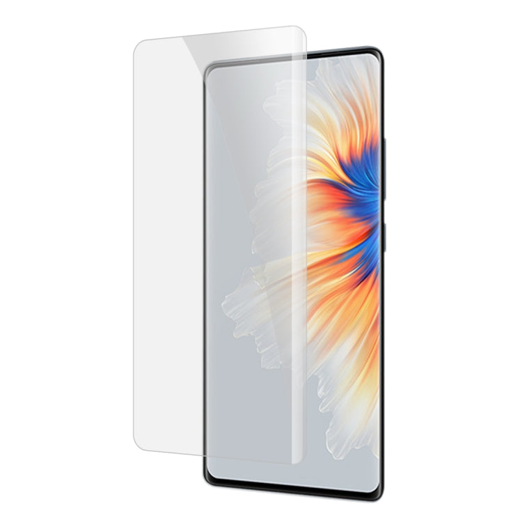 For Xiaomi Mi Mix 4 UV Liquid Curved Full Glue Tempered Glass Film