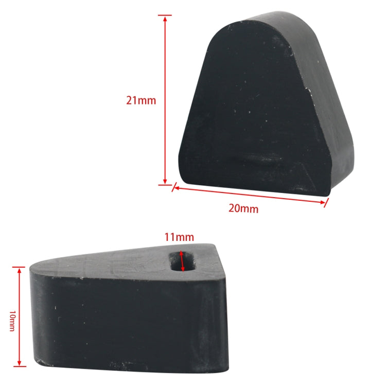 A5177 Car Tailgate Latch Rubber Stop Bumpers 16633065 for Chevrolet - Others by PMC TechLife | Online Shopping South Africa | PMC TechLife | Buy Now Pay Later Mobicred