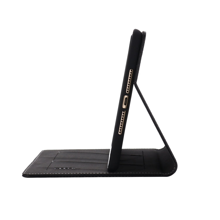 For iPad Mini 2019 & 4 & 3 & 2 & 1 GEBEI PU+TPU Horizontal Flip Protective Case with Holder & Card Slots(Black) - free shipping - PMC Jewellery - Order now!