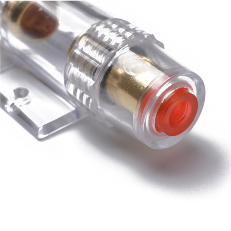 A0299 Car 100 Amp Audio AGU Fuse Holder Fuseholder 4 6 8 Gauge Inline Gold Plated - Fuse by PMC TechLife | Online Shopping South Africa | PMC TechLife | Buy Now Pay Later Mobicred