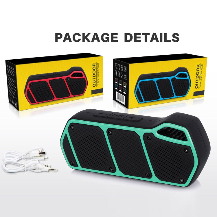 NewRixing NR-5011 Outdoor Portable Bluetooth Speakerr, Support Hands-free Call / TF Card / FM / U Disk(Blue)
