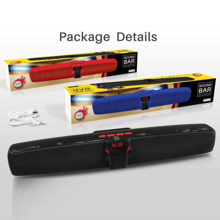 NewRixing NR-7017 Outdoor Portable Bluetooth Speaker, Support Hands-free Call / TF Card / FM / U Disk(Blue)