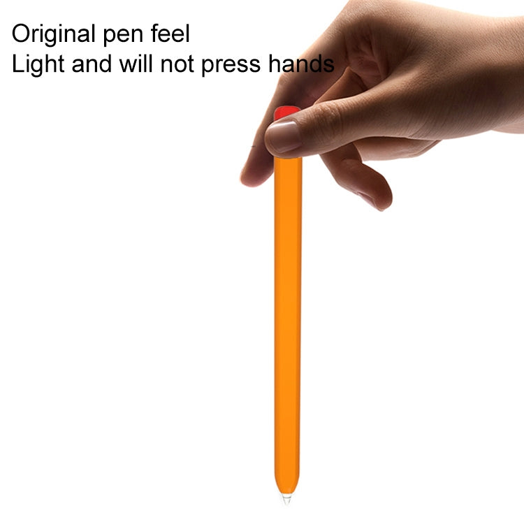 For Xiaomi Inspired Stylus Pen Contrast Color Protective Case(Purple Pink)