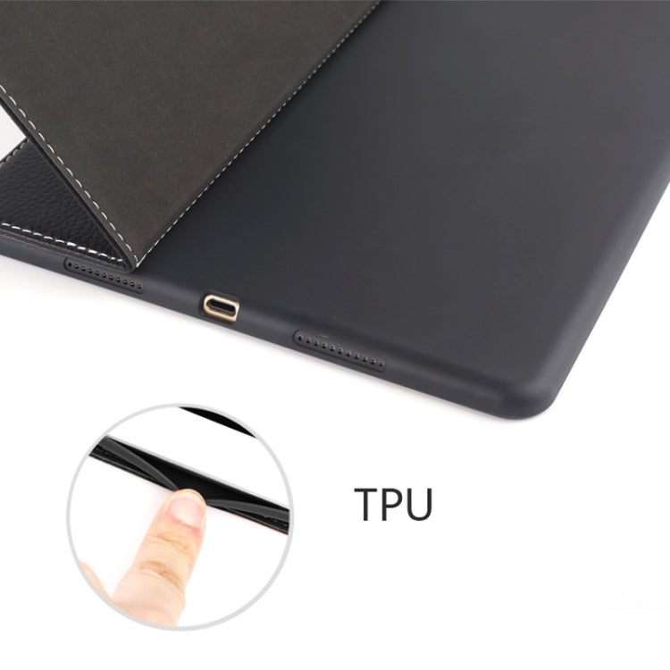 For iPad Pro 10.5 inch GEBEI PU+TPU Horizontal Flip Protective Case with Holder & Card Slots(Brown) - free shipping - PMC Jewellery - Order now!