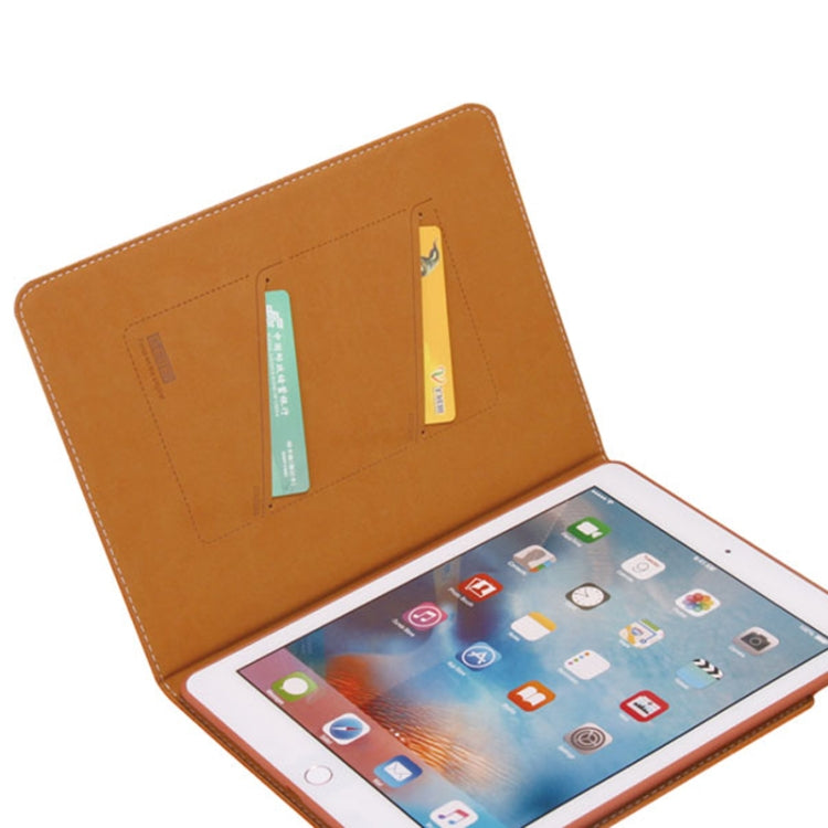 For iPad Pro 9.7 inch GEBEI PU+TPU Horizontal Flip Protective Case with Holder & Card Slots(Black) - free shipping - PMC Jewellery - Order now!