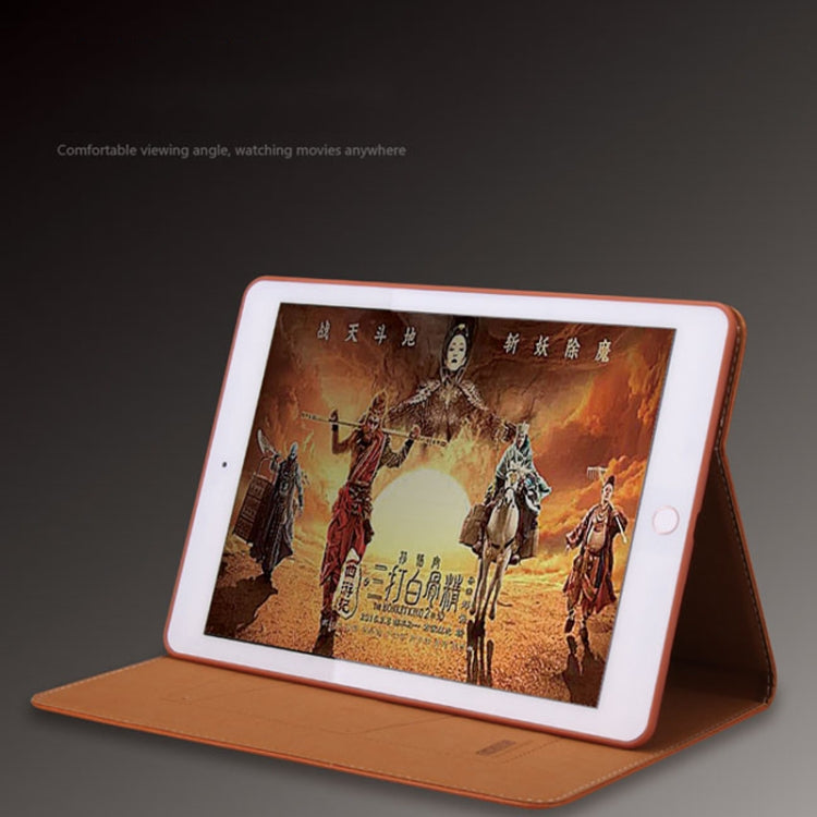For iPad Pro 9.7 inch GEBEI PU+TPU Horizontal Flip Protective Case with Holder & Card Slots(Black) - free shipping - PMC Jewellery - Order now!