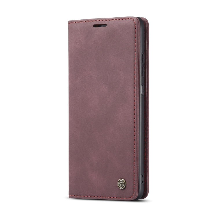 For Huawei Mate 30 4G / 5G CaseMe-013 Multifunctional Horizontal Flip Leather Case with Card Slot & Holder & Wallet(Wine Red)
