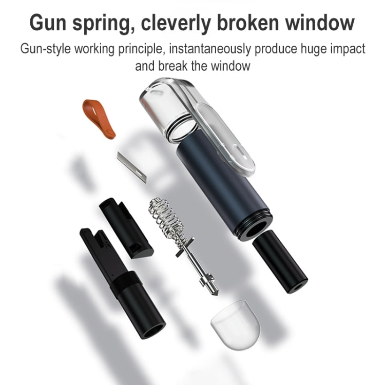 Multifunctional Vehicle Mounted Safety Hammer Car Window Breaker(Red) - Emergency Hammer by PMC Jewellery | Online Shopping South Africa | PMC Jewellery | Buy Now Pay Later Mobicred