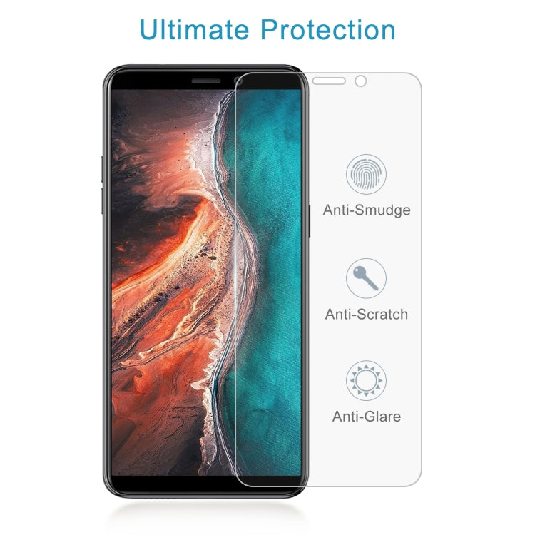 10 PCS 0.26mm 9H 2.5D Tempered Glass Film For Ulefone P6000 Plus