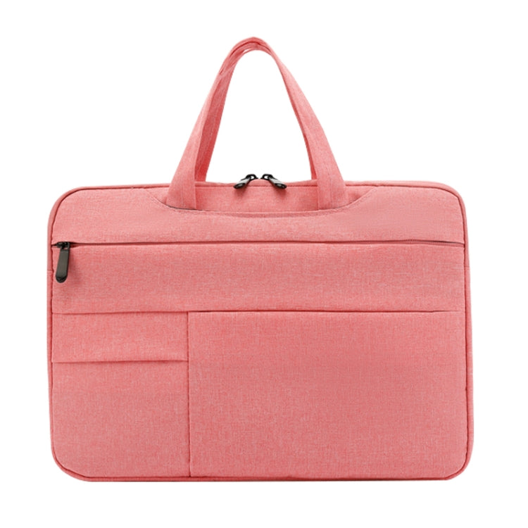 POFOKO C510 Water-resistant Oxford Cloth Laptop Handbag For 15.6 inch Laptops(Pink)