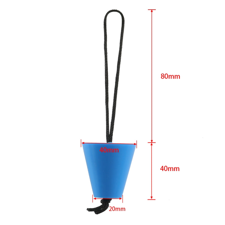 A6701 8 in 1 Blue Kayak Silicone Drain Hole Plug - Marine Accessories & Parts by PMC TechLife | Online Shopping South Africa | PMC TechLife | Buy Now Pay Later Mobicred