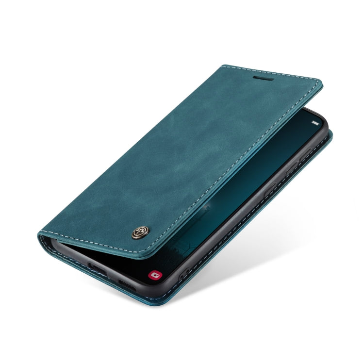 For Samsung Galaxy S22 CaseMe 013 Multifunctional Horizontal Flip Leather Phone Case(Blue) - free shipping - PMC Jewellery - Order now!