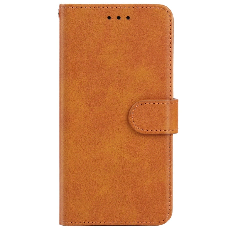 Leather Phone Case For Blackview A55(Brown)