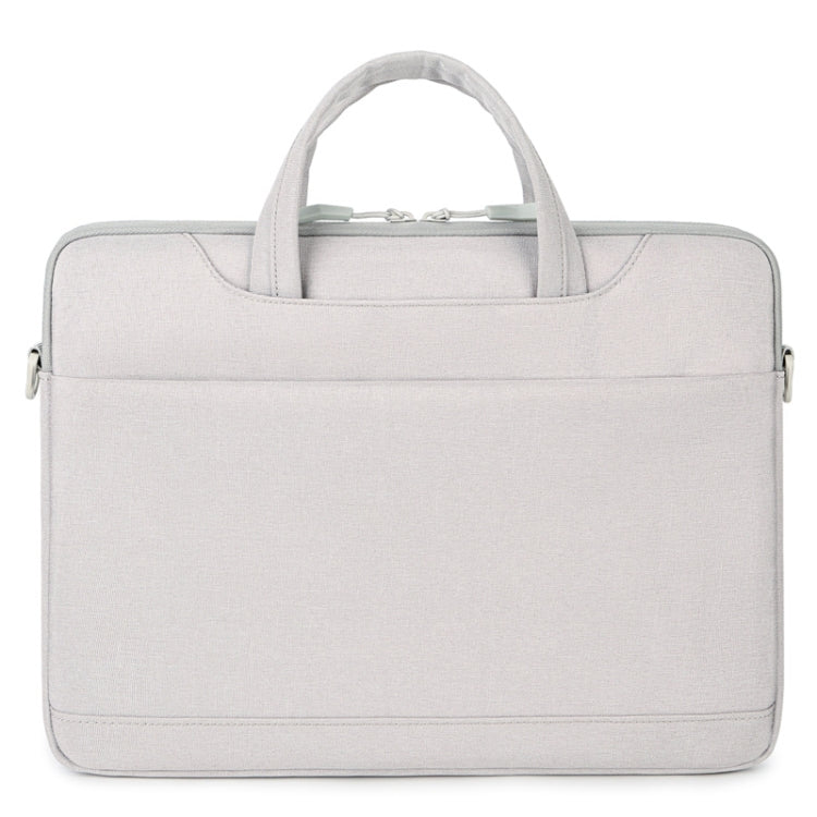 P510 Water-resistant Oxford Cloth Laptop Handbag For 13.3-14 inch(Grey)