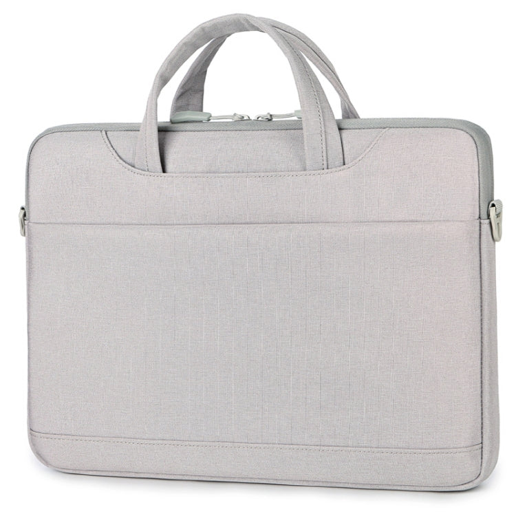 P510 Water-resistant Oxford Cloth Laptop Handbag For 13.3-14 inch(Grey)