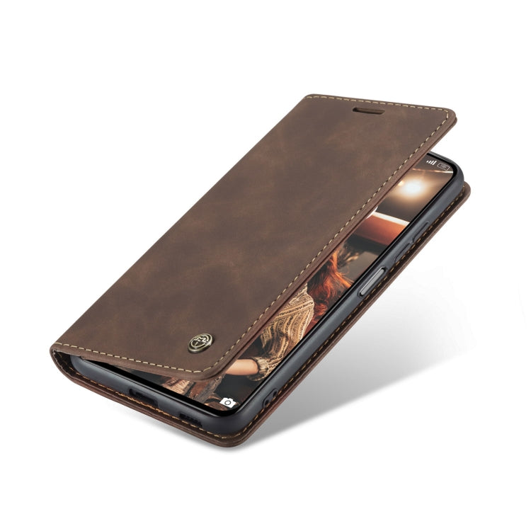 For Xiaomi Redmi K40 / K40 Pro / Poco F3/Mi 11i/Mi 11X/Mi 11X Pro CaseMe 013 Multifunctional Leather Phone Case(Coffee) - free shipping - PMC Jewellery - Order now!