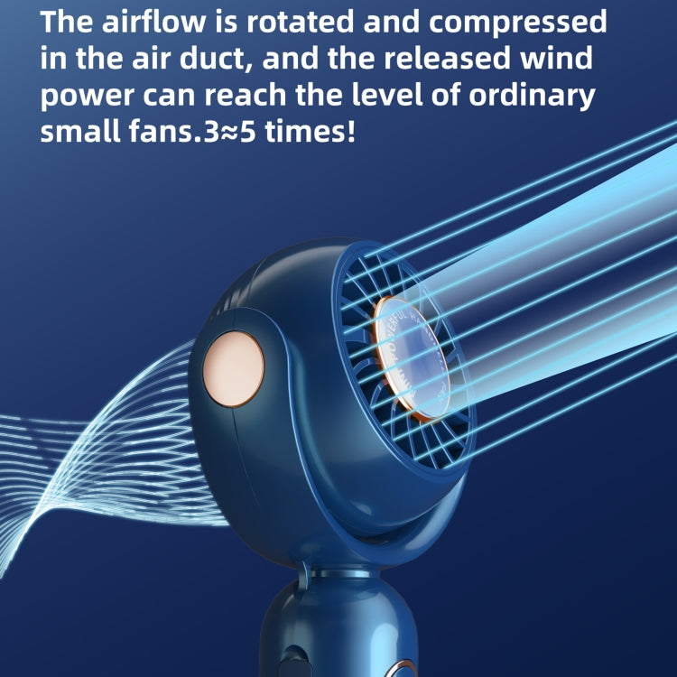 F10 USB Hanging Neck Electric Fan(Blue) - Electric Fans by PMC TechLife | Online Shopping South Africa | PMC TechLife | Buy Now Pay Later Mobicred