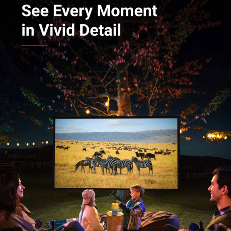 T400 100 inch Screen 3000 Lumens LED Mini Projector, Plug Type:US Plug(Black White) - Mini Projector by PMC TechLife | Online Shopping South Africa | PMC TechLife | Buy Now Pay Later Mobicred