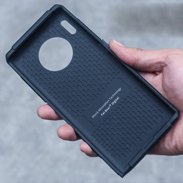 For Huawei Mate 30 4G / 5G FATBEAR Armor Shockproof Cooling Phone Case(Black)