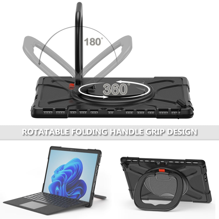 For MicroSoft Surface Pro 8 TPU + PC Tablet Case(Black) - Others by PMC TechLife | Online Shopping South Africa | PMC TechLife | Buy Now Pay Later Mobicred